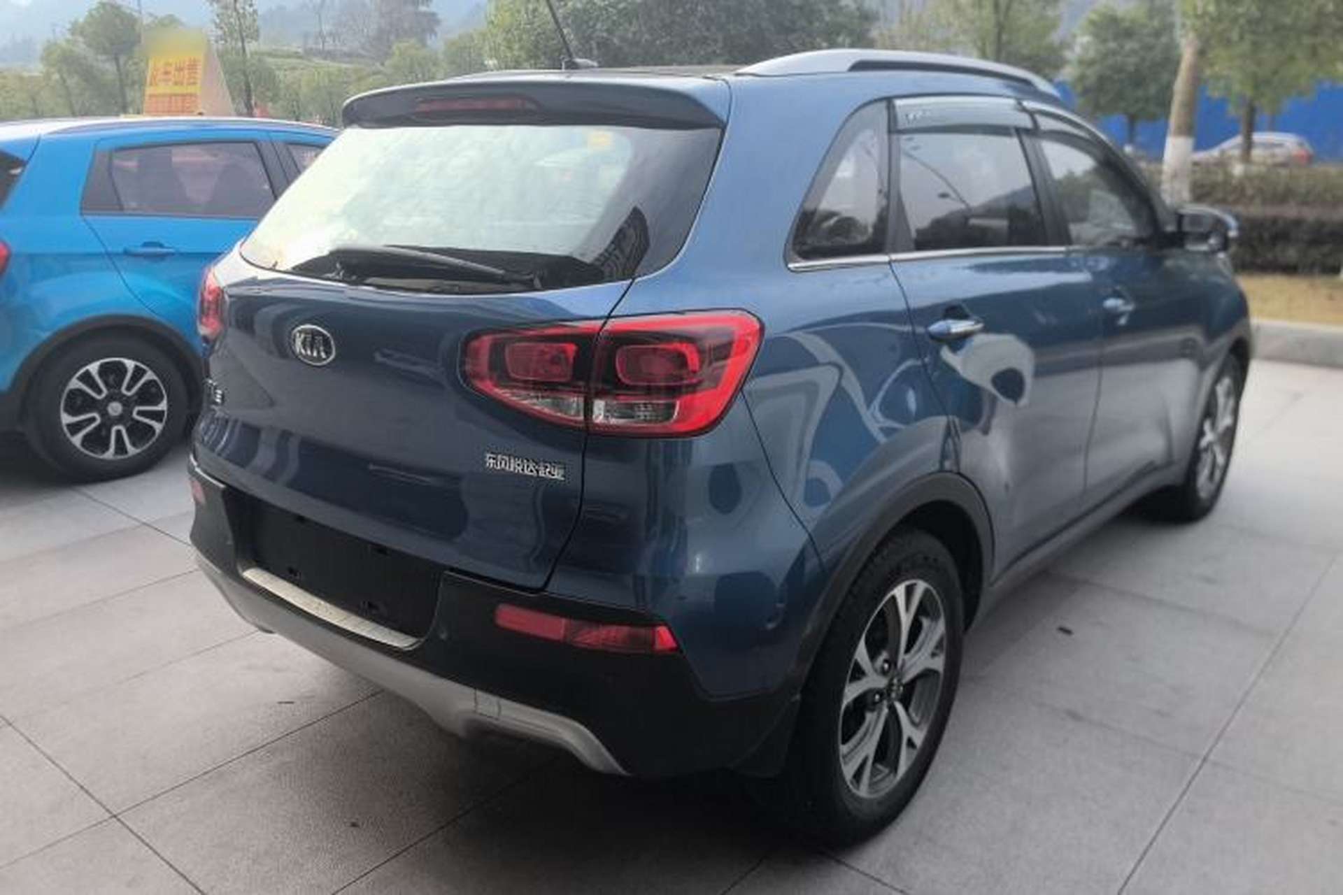 Used Kia KX3 2015 1.6L Automatic Two-Wheel Drive DLX Rear Right 45 Deg
