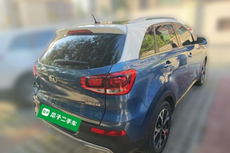 Used Kia KX3 2015 1.6L Automatic Two-Wheel Drive DLX Rear Right 45 Deg