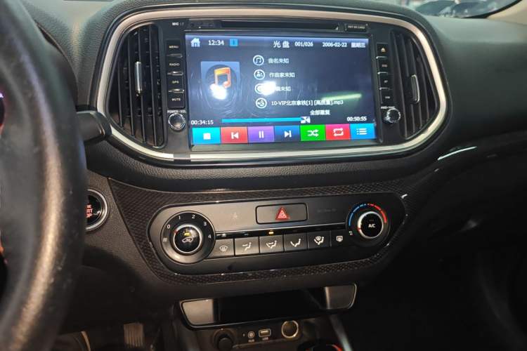 Used Kia KX3 2015 1.6L Automatic Two-Wheel Drive DLX Audio And AC Panel