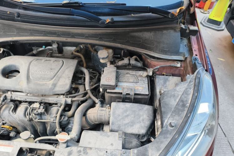 Used Kia KX3 2015 1.6L Automatic Two-Wheel Drive DLX Engine Bay Left