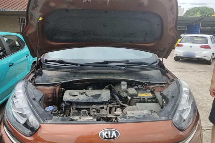 Used Kia KX3 2015 1.6L Automatic Two-Wheel Drive DLX Engine Bay