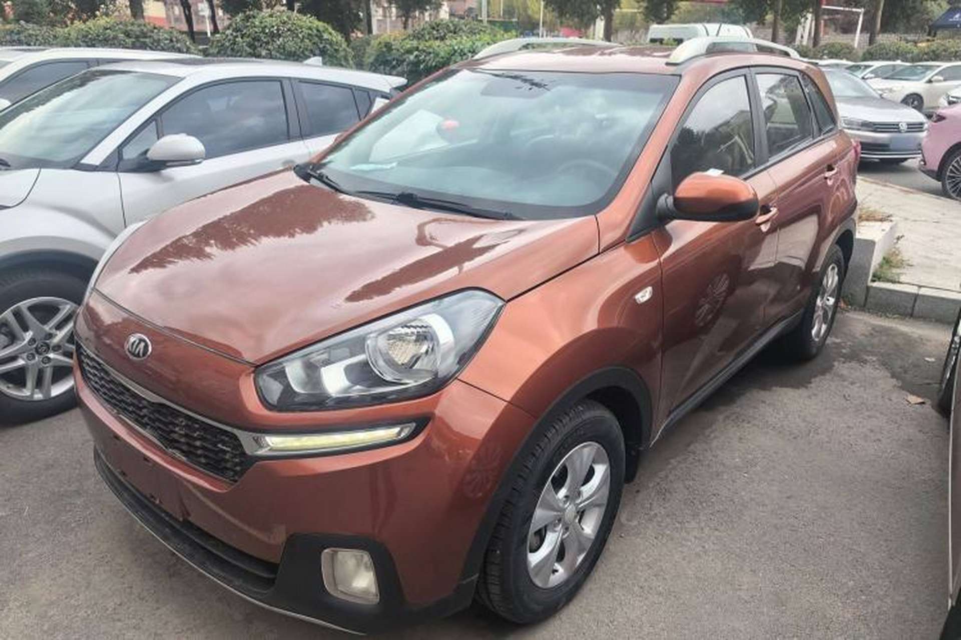 Used Kia KX3 2015 1.6L Automatic Two-Wheel Drive GLS Front Left 45 Deg