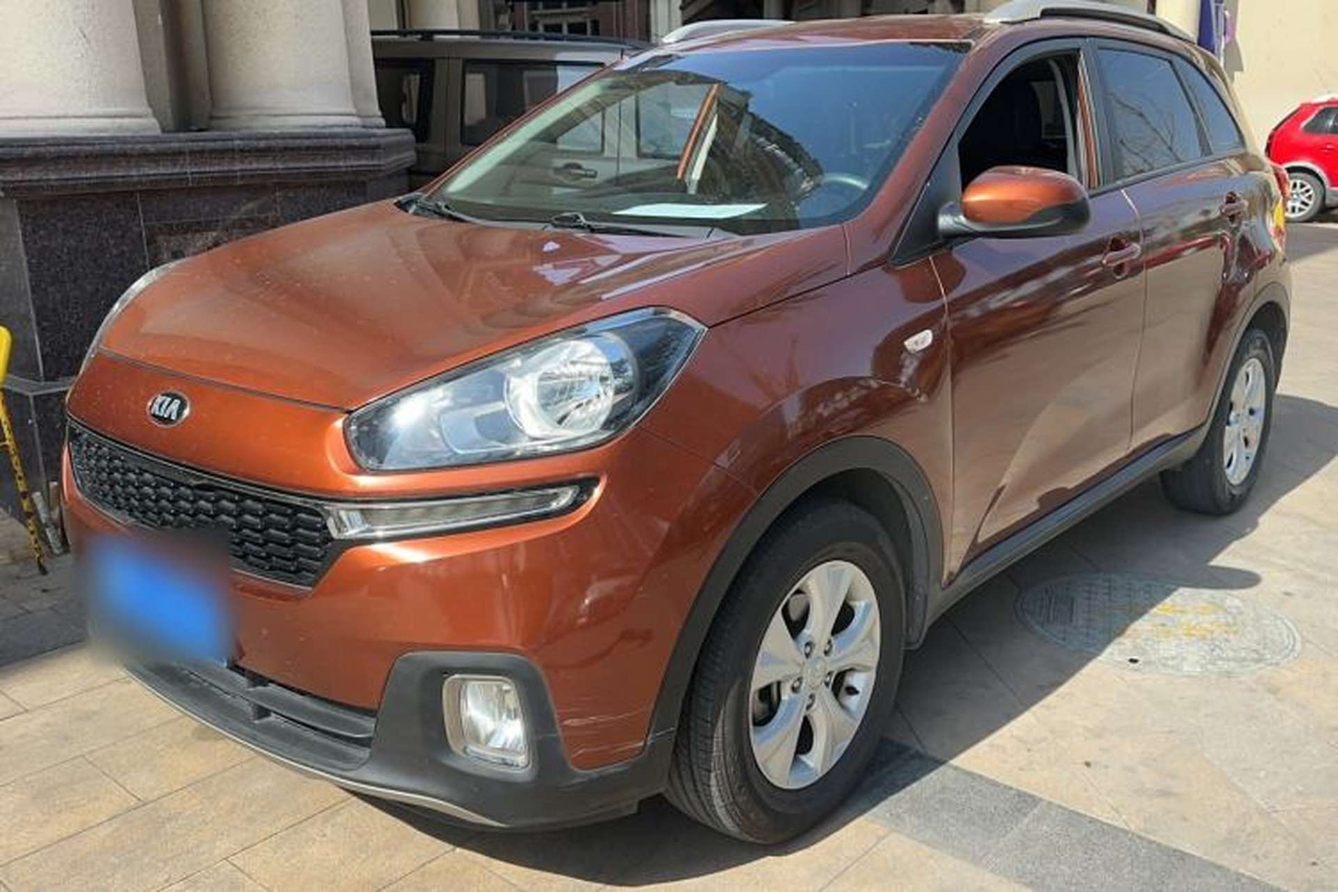 Used Kia KX3 2015 1.6L Automatic Two-Wheel Drive GLS Front Left 45 Deg