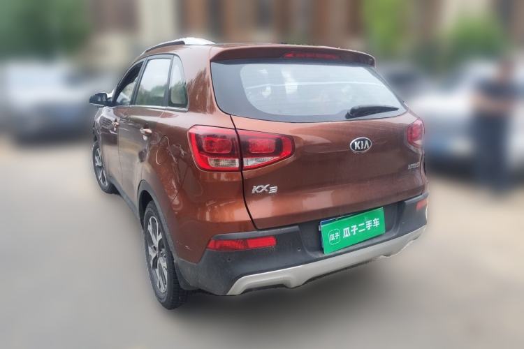Used Kia KX3 2015 1.6L Automatic Two-Wheel Drive DLX Rear Left 45 Deg