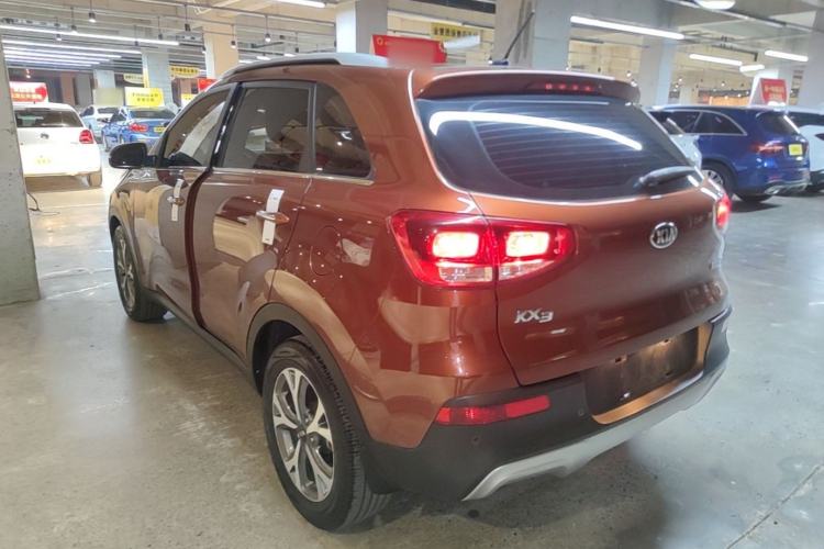 Used Kia KX3 2015 1.6L Automatic Two-Wheel Drive DLX Rear Left 45 Deg