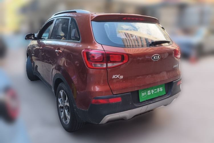 Used Kia KX3 2015 1.6L Automatic Two-Wheel Drive DLX Rear Left 45 Deg