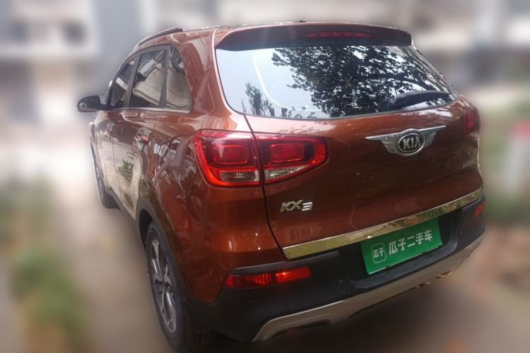 Used Kia KX3 2015 1.6L Automatic Two-Wheel Drive DLX Rear Left 45 Deg