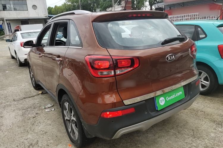 Used Kia KX3 2015 1.6L Automatic Two-Wheel Drive DLX Rear Left 45 Deg