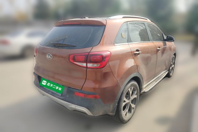 Used Kia KX3 2015 1.6L Automatic Two-Wheel Drive DLX Rear Right 45 Deg