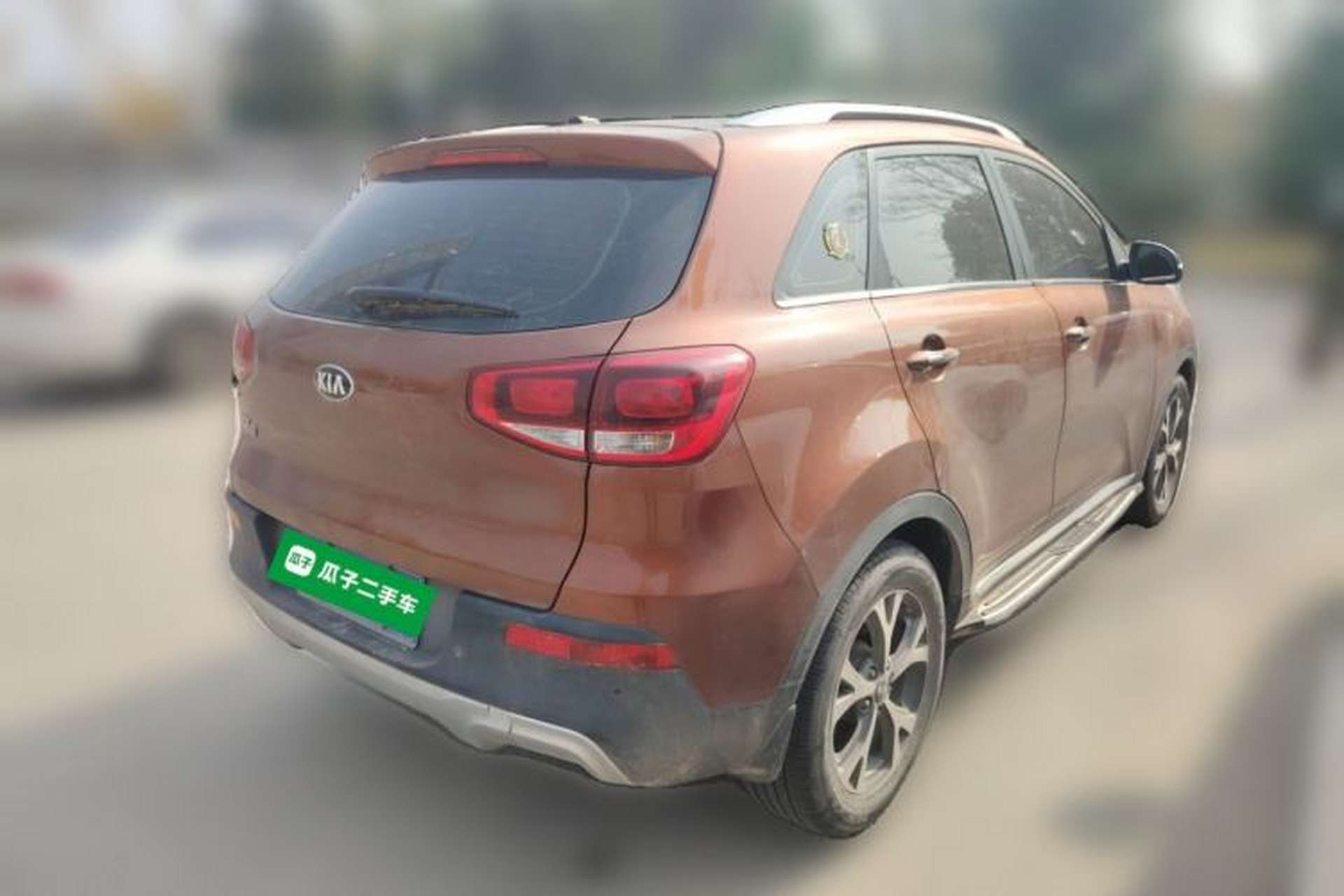 Used Kia KX3 2015 1.6L Automatic Two-Wheel Drive DLX Rear Right 45 Deg