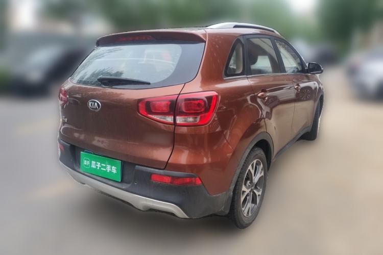 Used Kia KX3 2015 1.6L Automatic Two-Wheel Drive DLX Rear Right 45 Deg