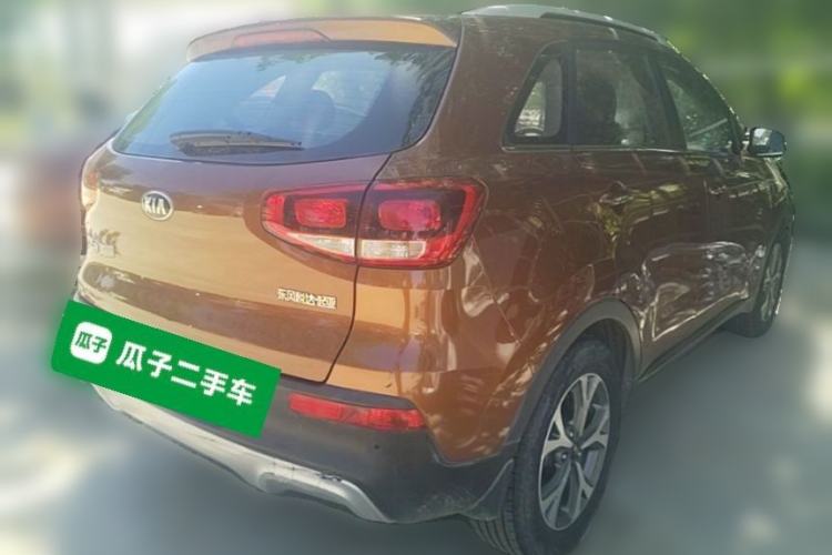 Used Kia KX3 2015 1.6L Automatic Two-Wheel Drive DLX Rear Right 45 Deg
