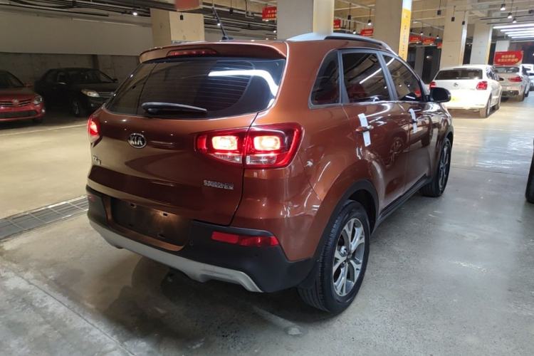 Used Kia KX3 2015 1.6L Automatic Two-Wheel Drive DLX Rear Right 45 Deg