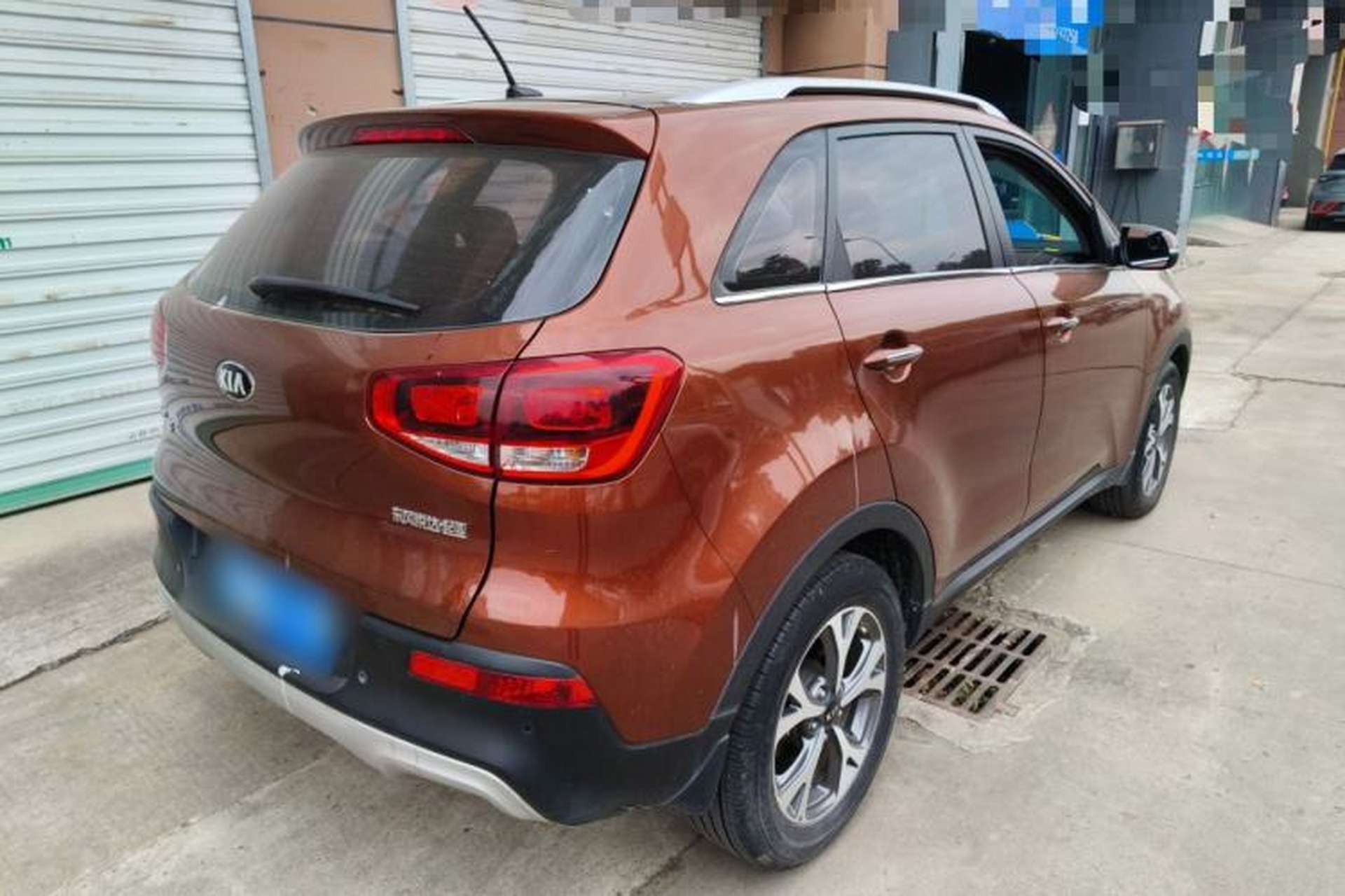 Used Kia KX3 2015 1.6L Automatic Two-Wheel Drive DLX Rear Right 45 Deg