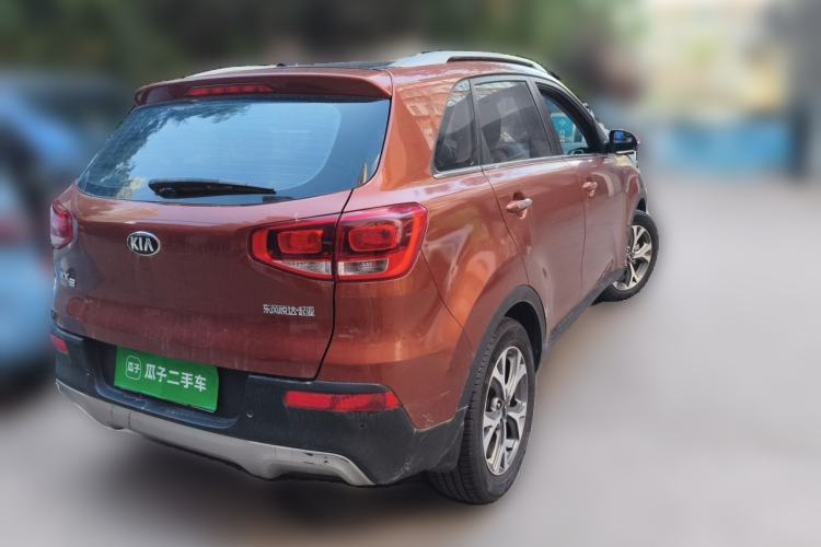 Used Kia KX3 2015 1.6L Automatic Two-Wheel Drive DLX Rear Right 45 Deg