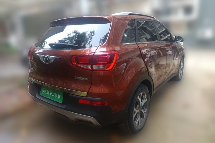 Used Kia KX3 2015 1.6L Automatic Two-Wheel Drive DLX Rear Right 45 Deg