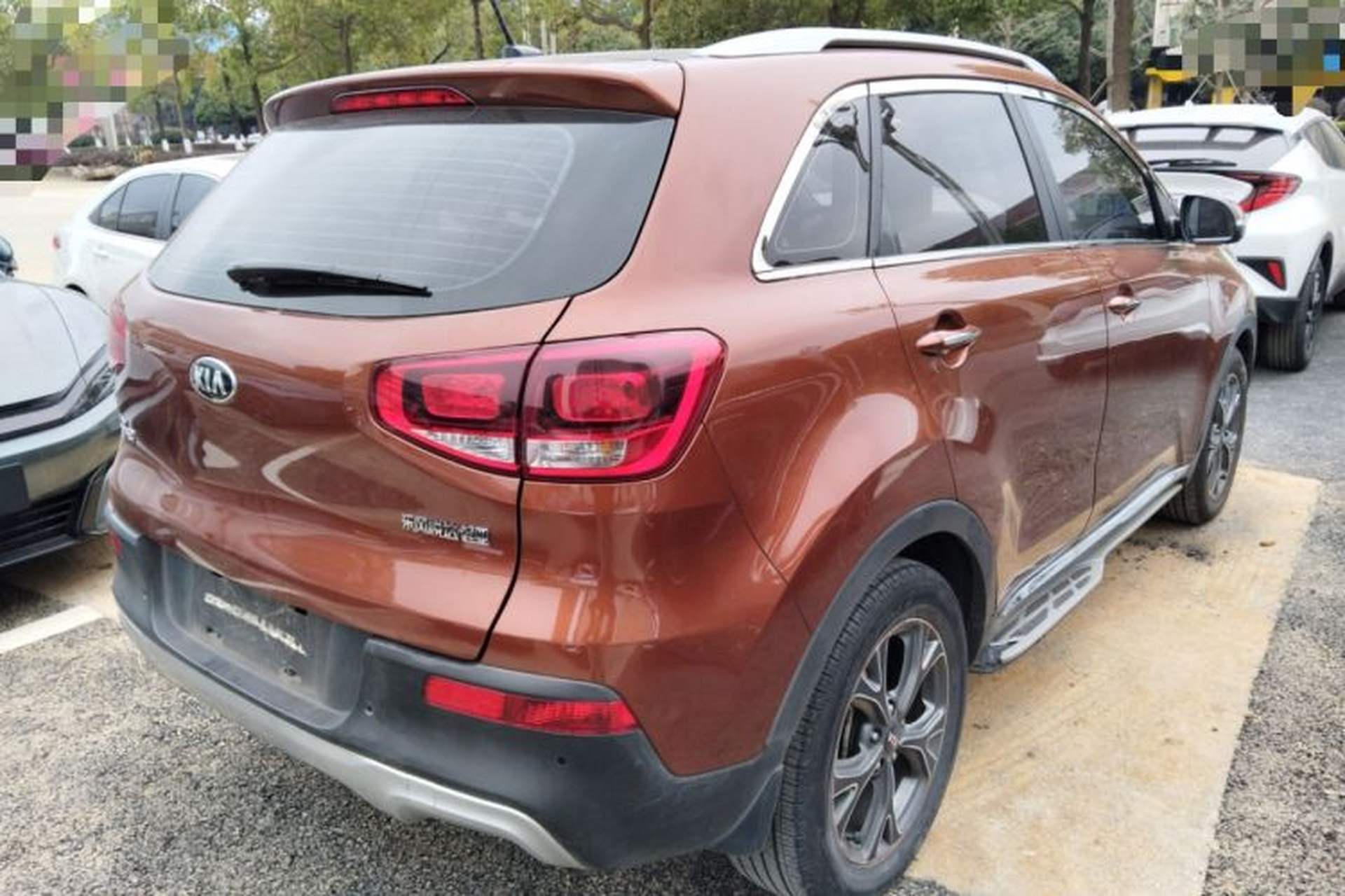 Used Kia KX3 2015 1.6L Automatic Two-Wheel Drive DLX Rear Right 45 Deg