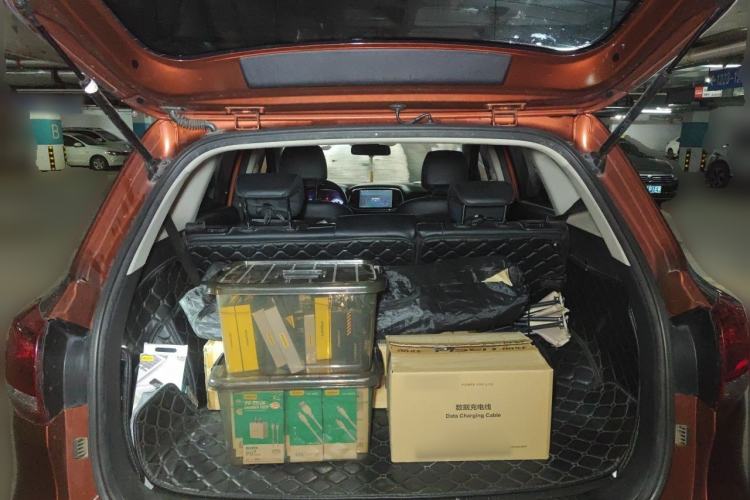 Used Kia KX3 2015 1.6L Automatic Two-Wheel Drive DLX Trunk