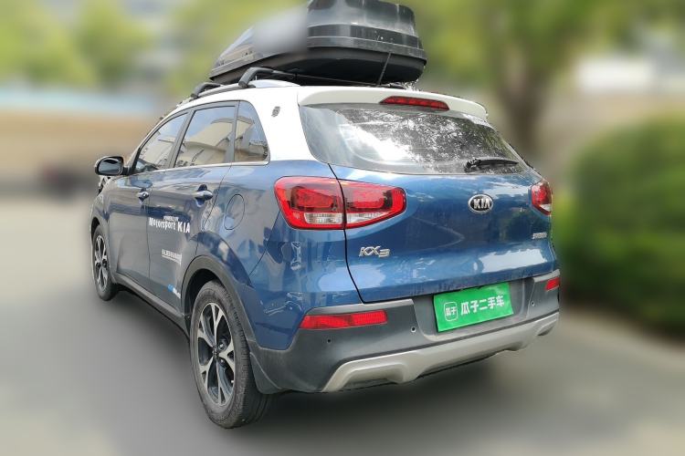 Used Kia KX3 2015 1.6L Automatic Two-Wheel Drive DLX Rear Left 45 Deg
