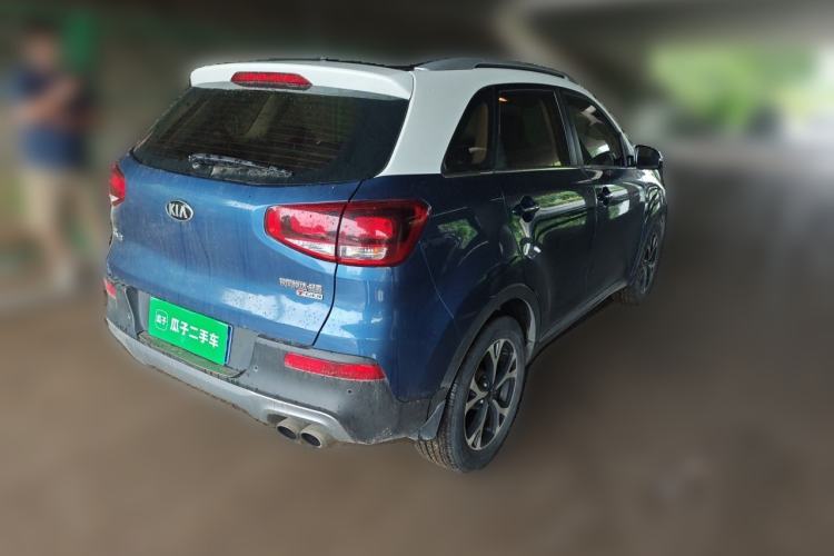 Used Kia KX3 2015 1.6T Automatic Two-Wheel Drive DLX Rear Right 45 Deg