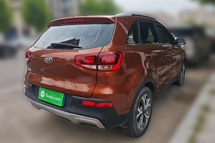 Used Kia KX3 2015 1.6L Automatic Two-Wheel Drive DLX Rear Right 45 Deg