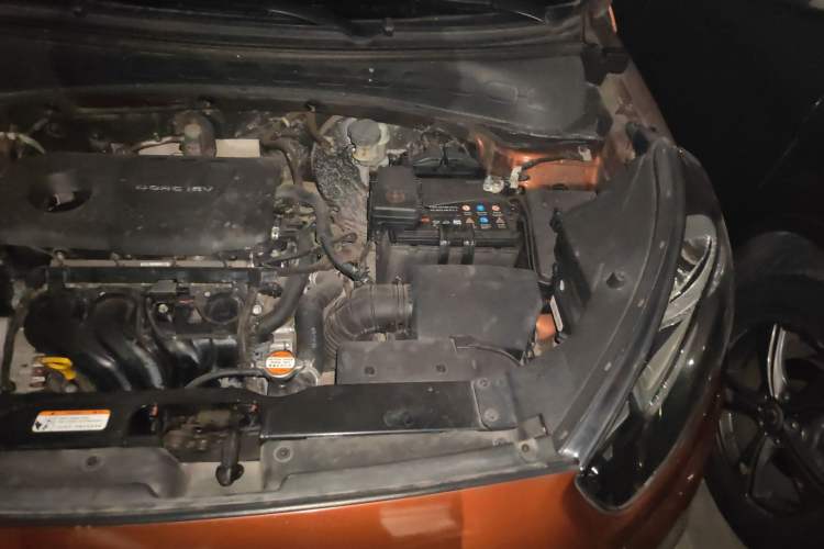 Used Kia KX3 2015 1.6L Automatic Two-Wheel Drive DLX Engine Bay Left