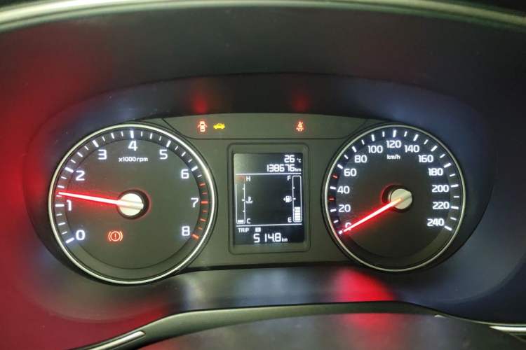Used Kia KX3 2015 1.6L Manual Two-Wheel Drive GL Instrument Cluster