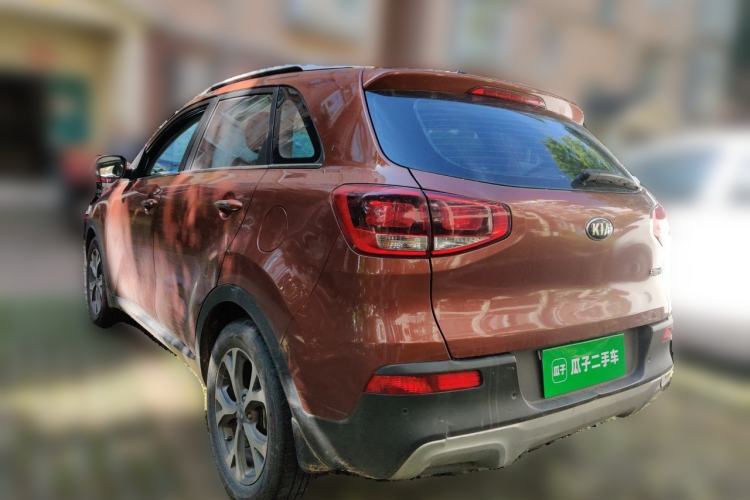 Used Kia KX3 2015 1.6L Automatic Two-Wheel Drive DLX Rear Left 45 Deg