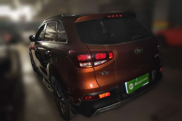 Used Kia KX3 2015 1.6L Automatic Two-Wheel Drive DLX Rear Left 45 Deg