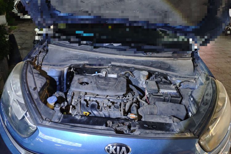 Used Kia KX3 2015 1.6L Automatic Two-Wheel Drive DLX Engine Bay