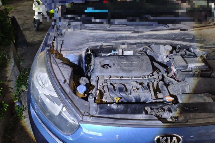 Used Kia KX3 2015 1.6L Automatic Two-Wheel Drive DLX Engine Bay Right