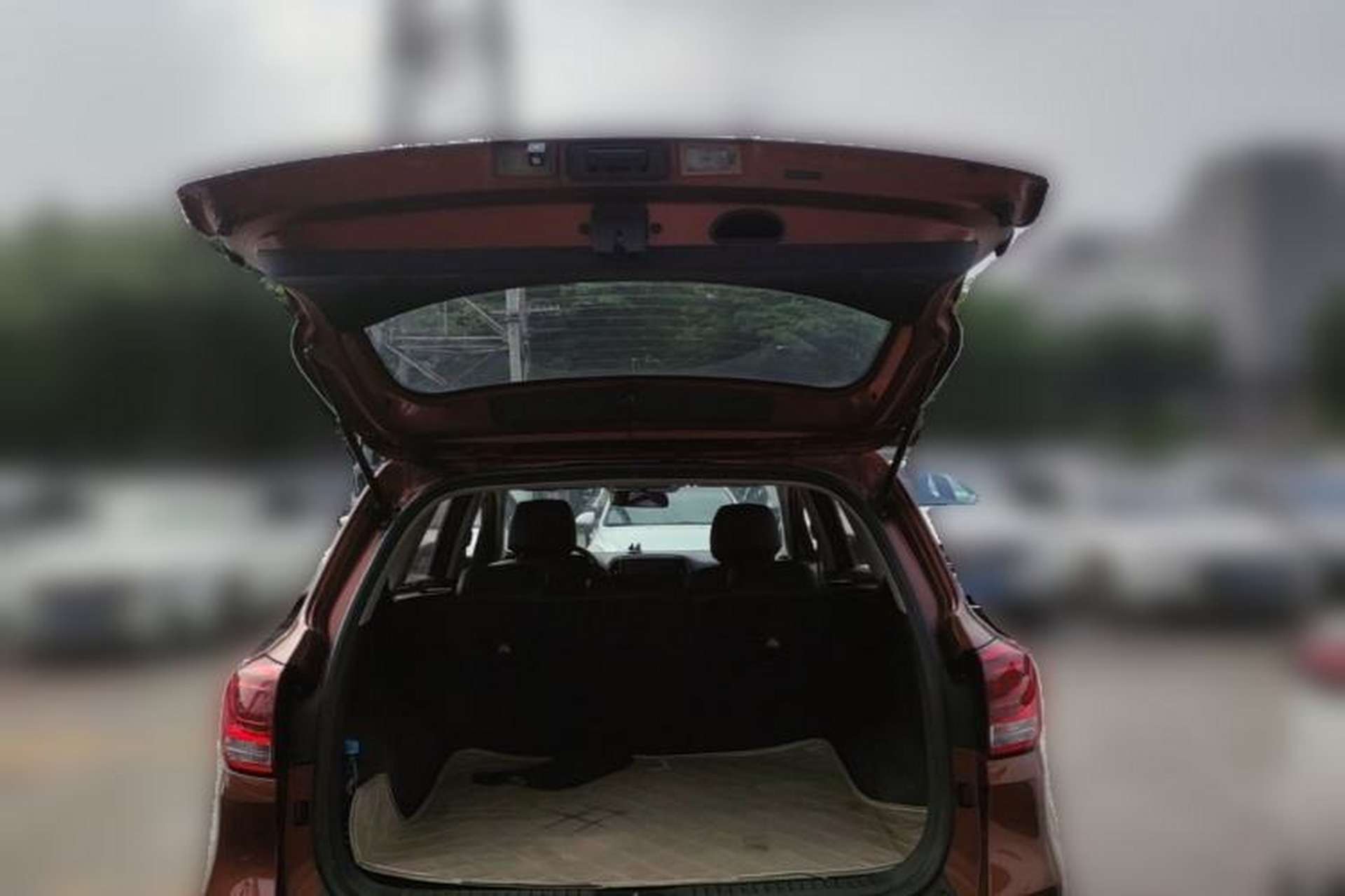 Used Kia KX3 2015 1.6L Manual Two-Wheel-Drive GLS Trunk