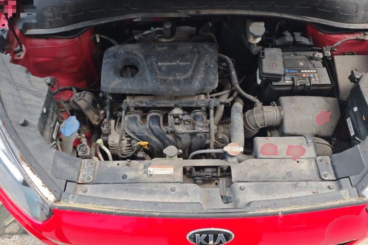 Used Kia KX3 2015 1.6L Automatic Two-Wheel Drive DLX Engine Bay