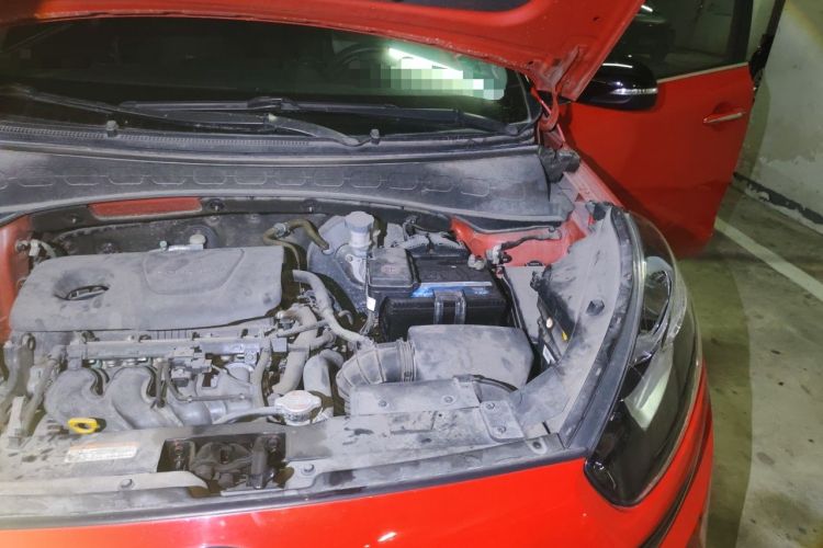Used Kia KX3 2015 1.6L Automatic Two-Wheel Drive DLX Engine Bay Left