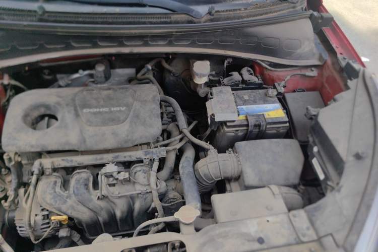 Used Kia KX3 2015 1.6L Automatic Two-Wheel Drive DLX Engine Bay Left