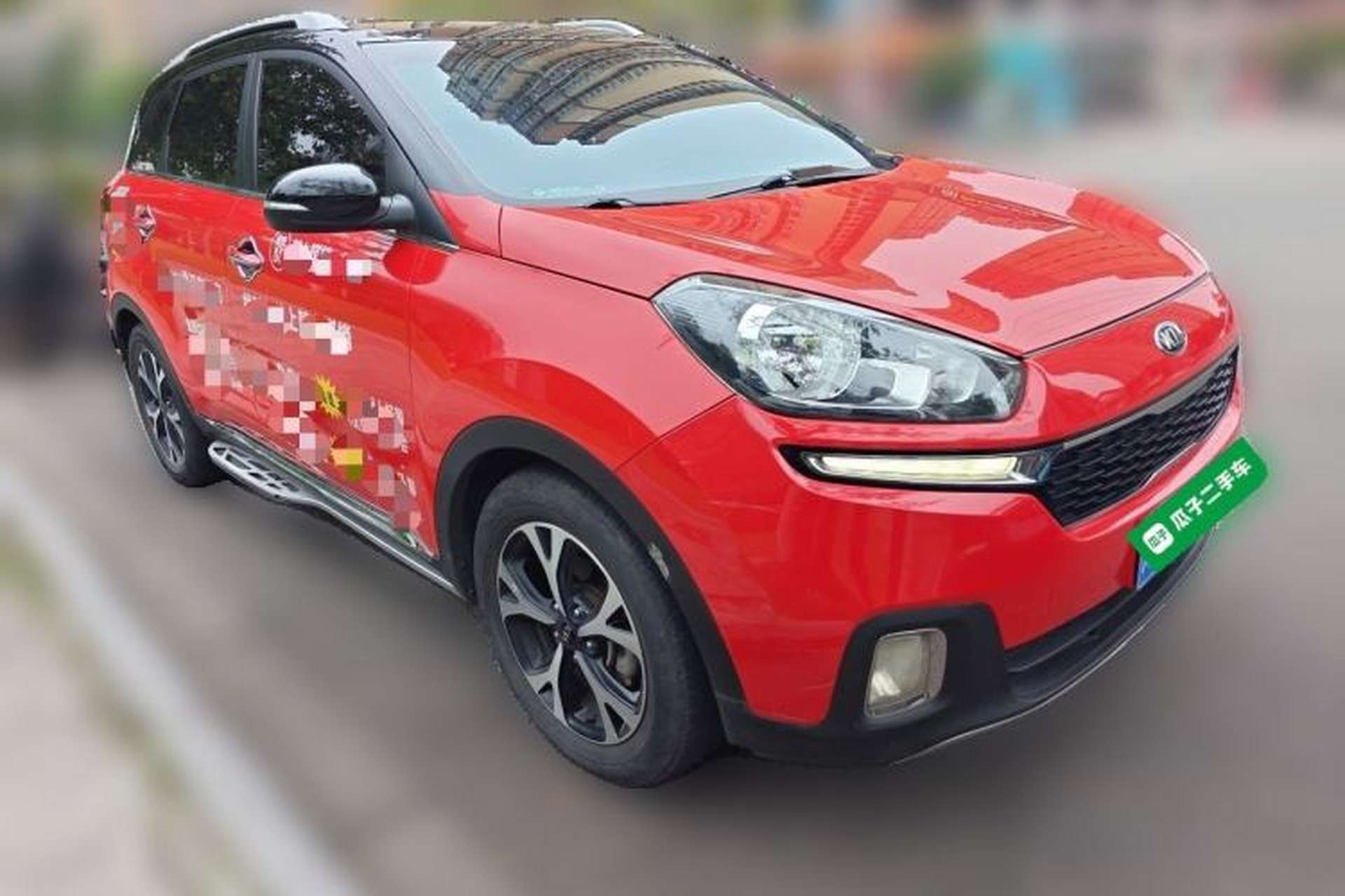 Used Kia KX3 2015 1.6L Automatic Two-Wheel Drive DLX Front Right 45 Deg