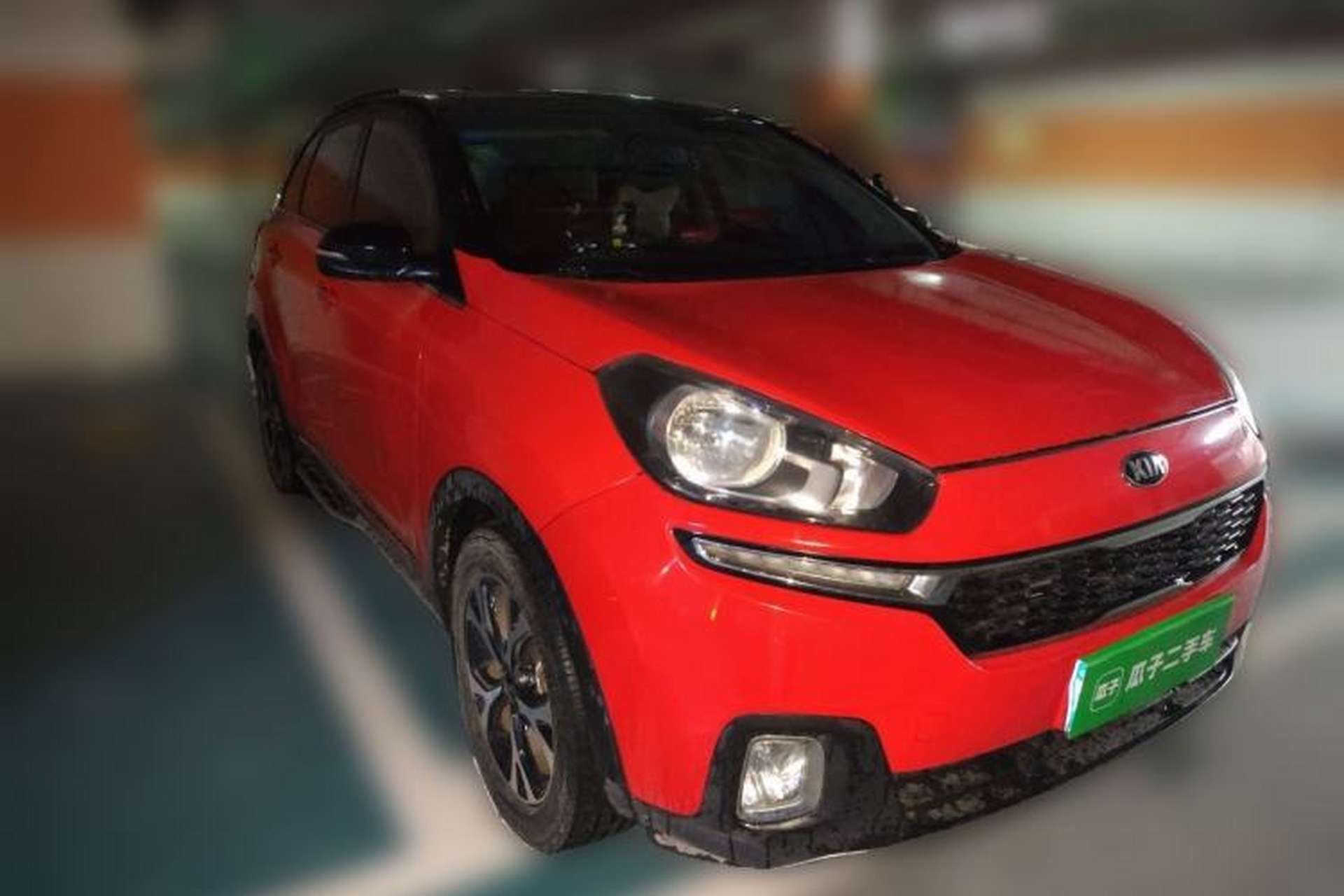 Used Kia KX3 2015 1.6L Automatic Two-Wheel Drive DLX Front Right 45 Deg