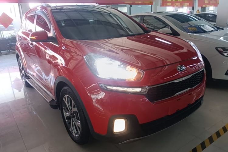 Used Kia KX3 2015 1.6L Automatic Two-Wheel Drive DLX Front Right 45 Deg