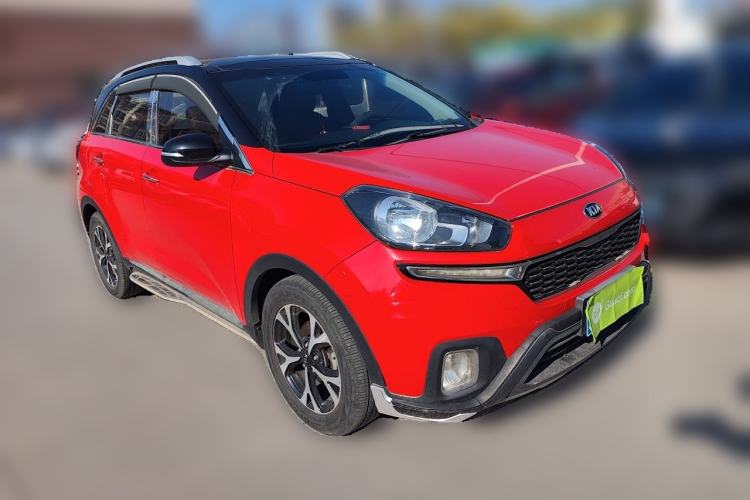 Used Kia KX3 2015 1.6L Automatic Two-Wheel Drive DLX Front Right 45 Deg