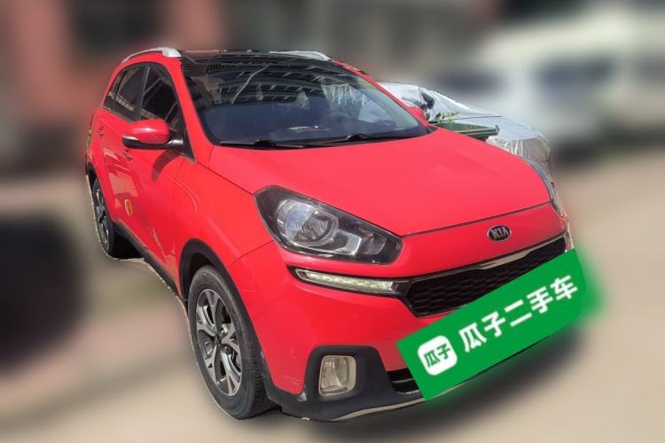 Used Kia KX3 2015 1.6L Automatic Two-Wheel Drive DLX Front Right 45 Deg