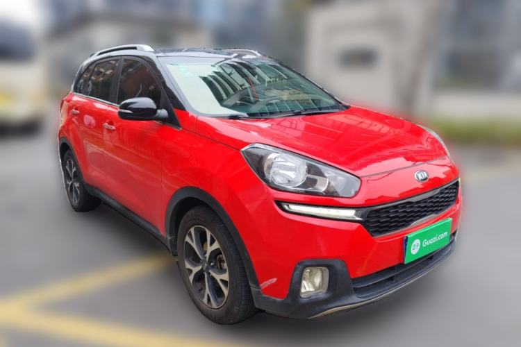 Used Kia KX3 2015 1.6L Automatic Two-Wheel Drive DLX Front Right 45 Deg