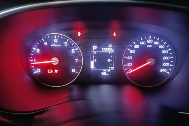 Used Kia KX3 2015 1.6L Automatic Two-Wheel Drive DLX Instrument Cluster