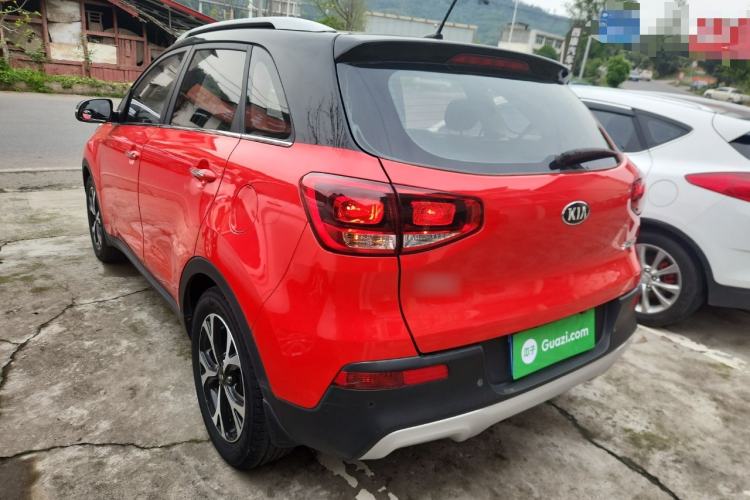 Used Kia KX3 2015 1.6L Automatic Two-Wheel Drive DLX Rear Left 45 Deg