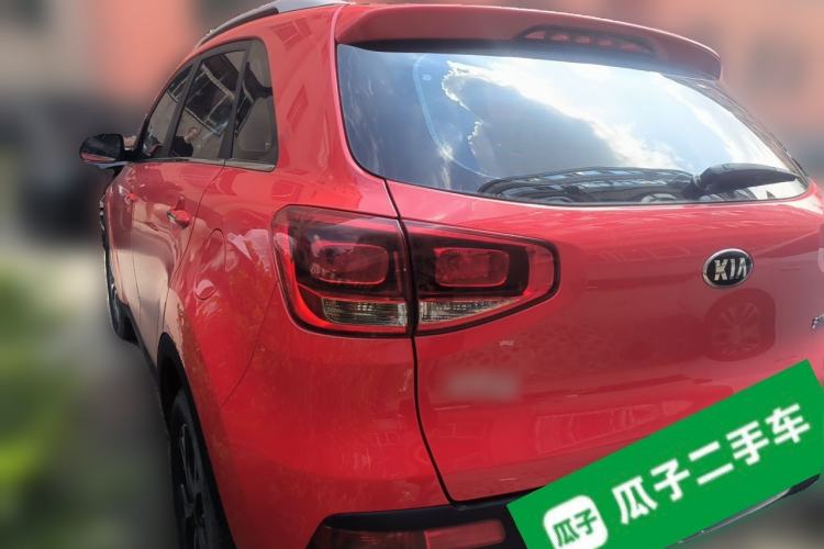 Used Kia KX3 2015 1.6L Automatic Two-Wheel Drive DLX Rear Left 45 Deg