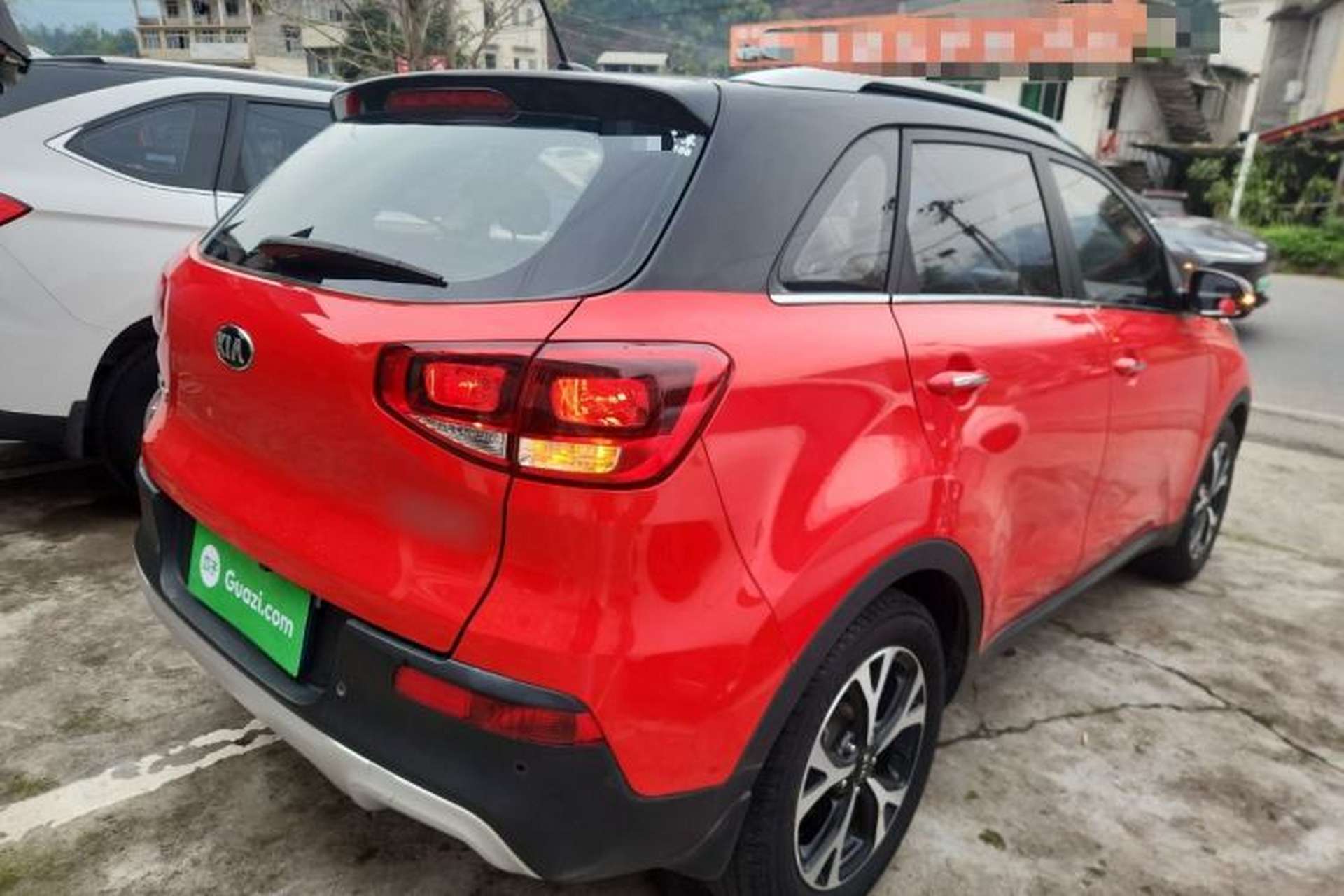 Used Kia KX3 2015 1.6L Automatic Two-Wheel Drive DLX Rear Right 45 Deg