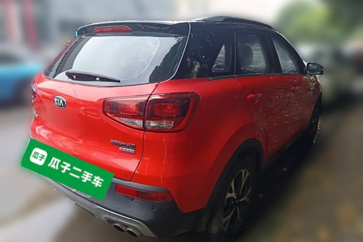 Used Kia KX3 2015 1.6T Automatic Two-Wheel Drive DLX Rear Right 45 Deg