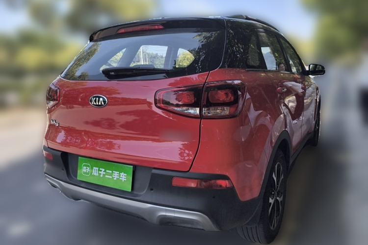 Used Kia KX3 2015 1.6L Automatic Two-Wheel Drive DLX Rear Right 45 Deg