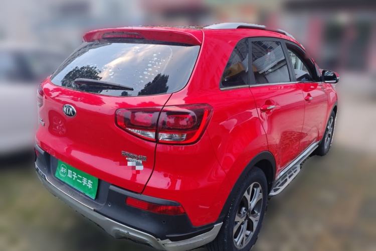 Used Kia KX3 2015 1.6L Automatic Two-Wheel Drive DLX Rear Right 45 Deg