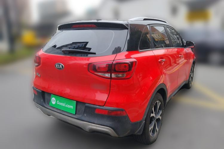 Used Kia KX3 2015 1.6L Automatic Two-Wheel Drive DLX Rear Right 45 Deg