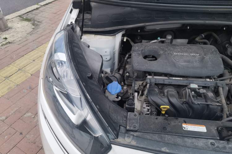 Used Kia KX3 2015 1.6L Automatic Two-Wheel Drive DLX Engine Bay Right
